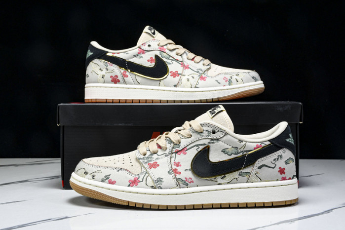 Rui Hachimura x Air Jordan 1 Low OG Oatmeal HV8293-100