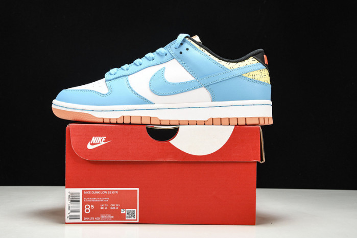 nike dunk low kyrie irving baltic blue dn4179-400