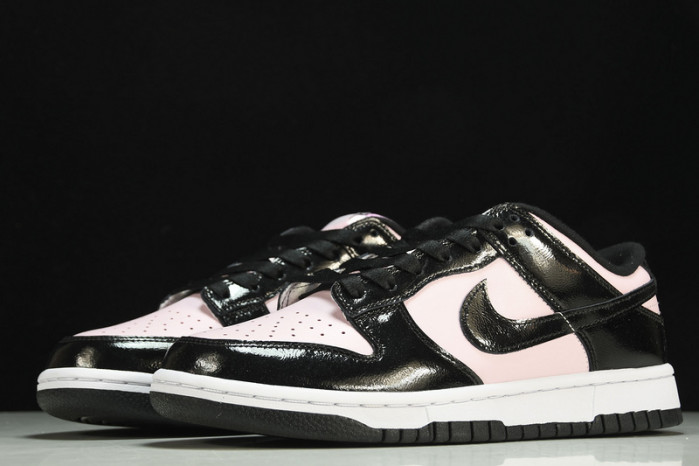 nike dunk low pink foam black (w) - dj9955-600