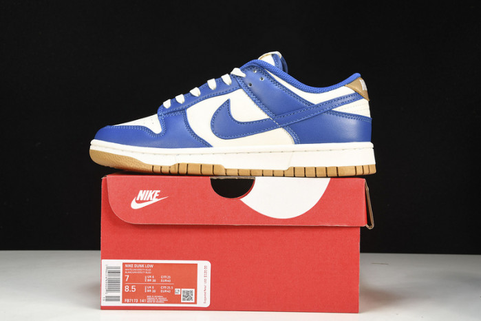 nike dunk low royal blue gold fb7173-141