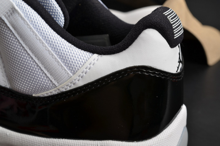 air jordan 11 retro lof "concord" black/ white mens 528895-153