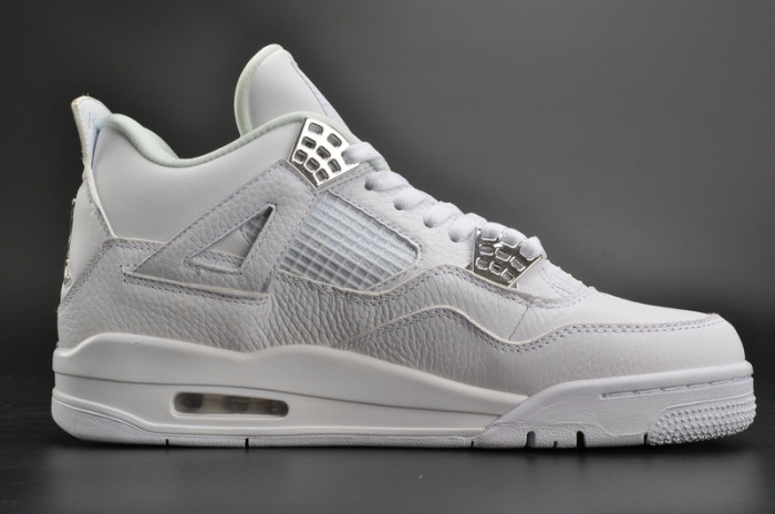 air jordan 4 retro “pure money” white mens 308497-100