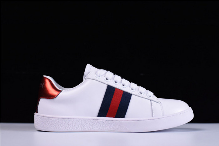 gc ace embroidered low-top sneaker with loved womens 497090 dope0 9095