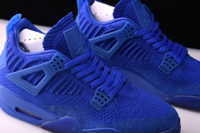 air jordan 4 flyknit “hyper royal” aq3559-400